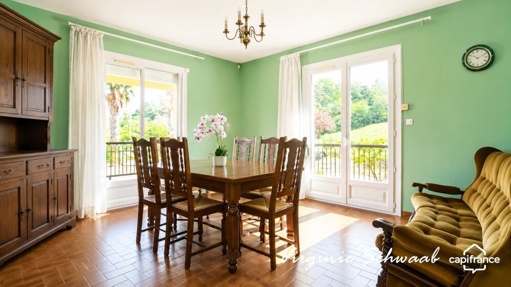 PUYOO (64)Maison familiale - 137 m2 - 6 chambres - sous-sol - 2 600 m2 de terrain clos