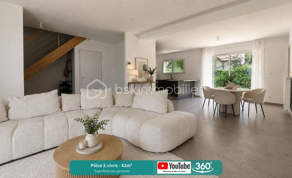Maison quasi neuve de 4 chambres avec garage
