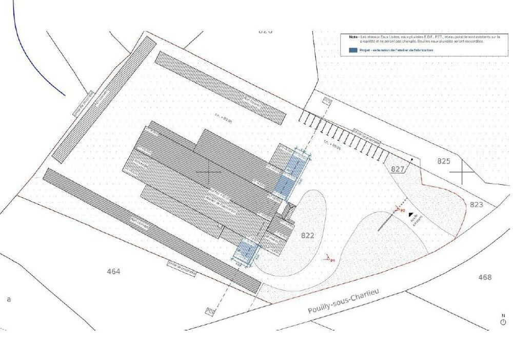   A VENDRE - BATIMENT D'ACTIVITE Trambly