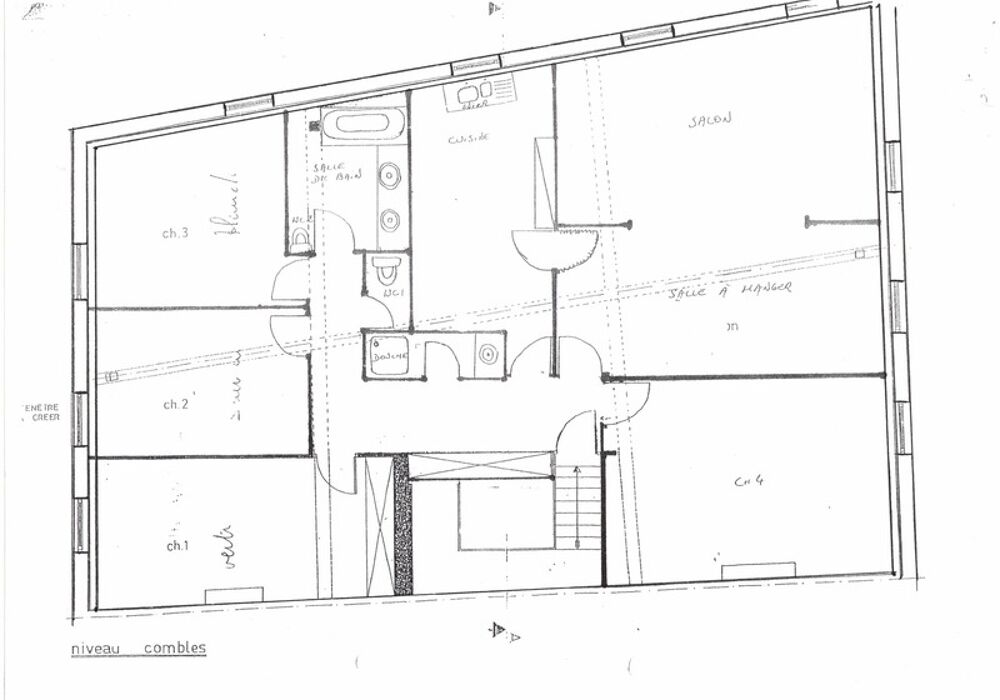 Vente Appartement APPARTEMENT F5 146.52 M² DE SURFACE HABITABLE. IMMEUBLE DE CARACTERE Luneville