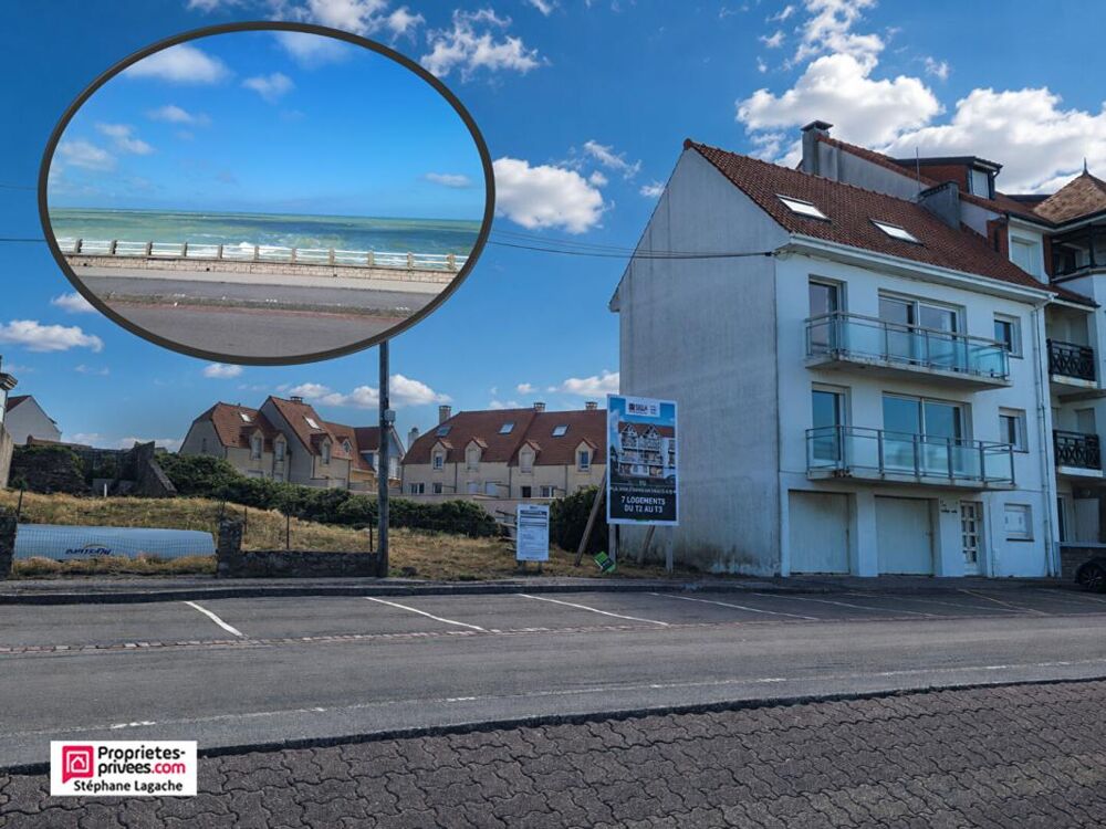 Appartement Ambleteuse face Mer 4 pièce(s) 85.8 m2 avec terrasse 17m² garage et parking