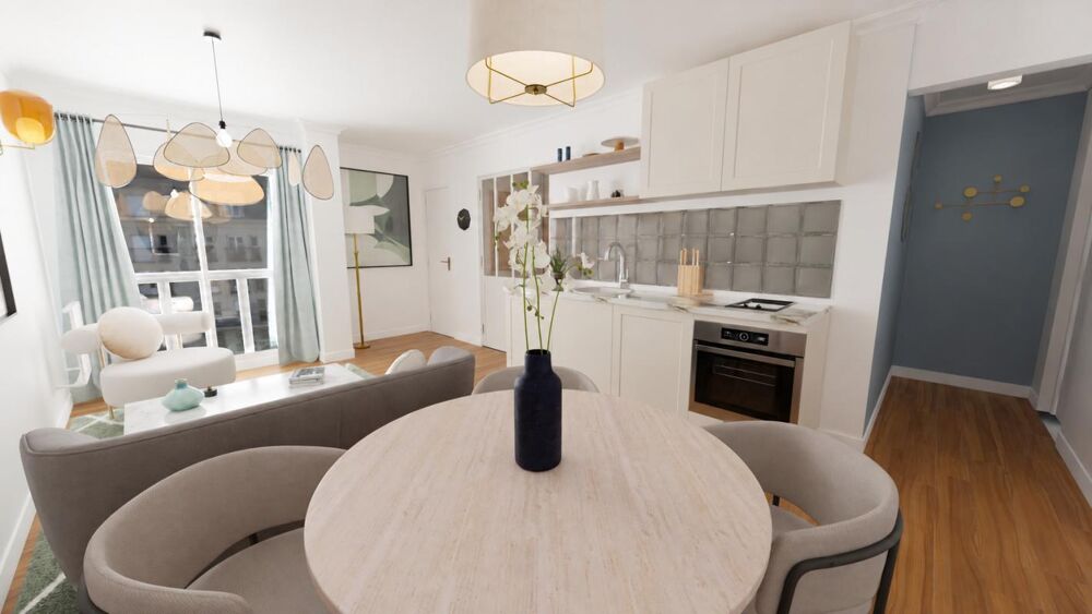 Vente Appartement Paris 14e – 2 pièces 34,33 m² à rénover Paris 14