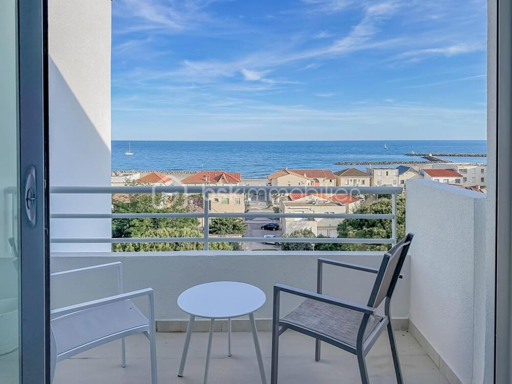Vente Duplex/Triplex *** APPARTEMENT DUPLEX T3 DE 87 m² – VUE MER & PORT DE CARNON – CAVE & PARKING *** Carnon plage