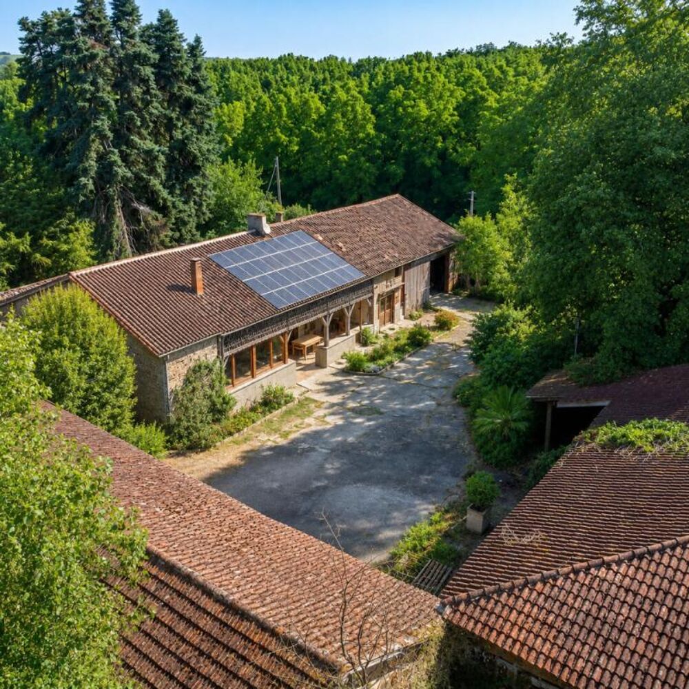 Vente Maison 82130, 15 Min. de Montauban, entre Lafrançaise et Moissac, fermette habitable  de 201 m2 de 7 pièces et 4 chambres Lafrancaise