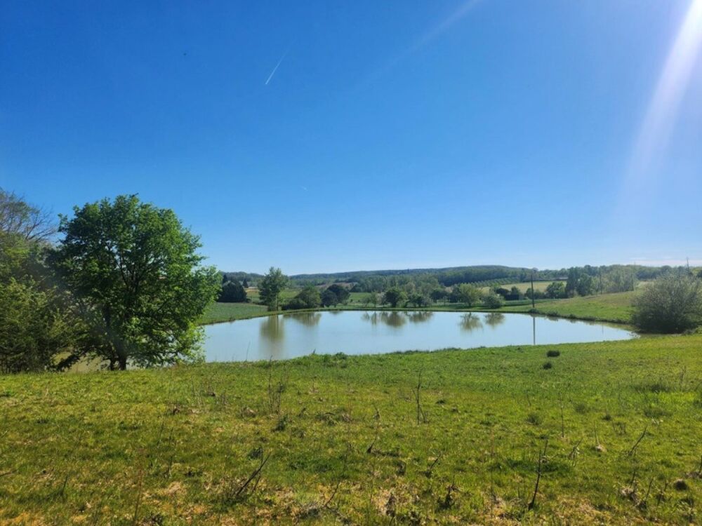 Vente Terrain Terrain  avec étang de pêche en campagne -  3.54 ha- à vendre - VILLENEUVE SUR LOT (47) Villeneuve sur lot