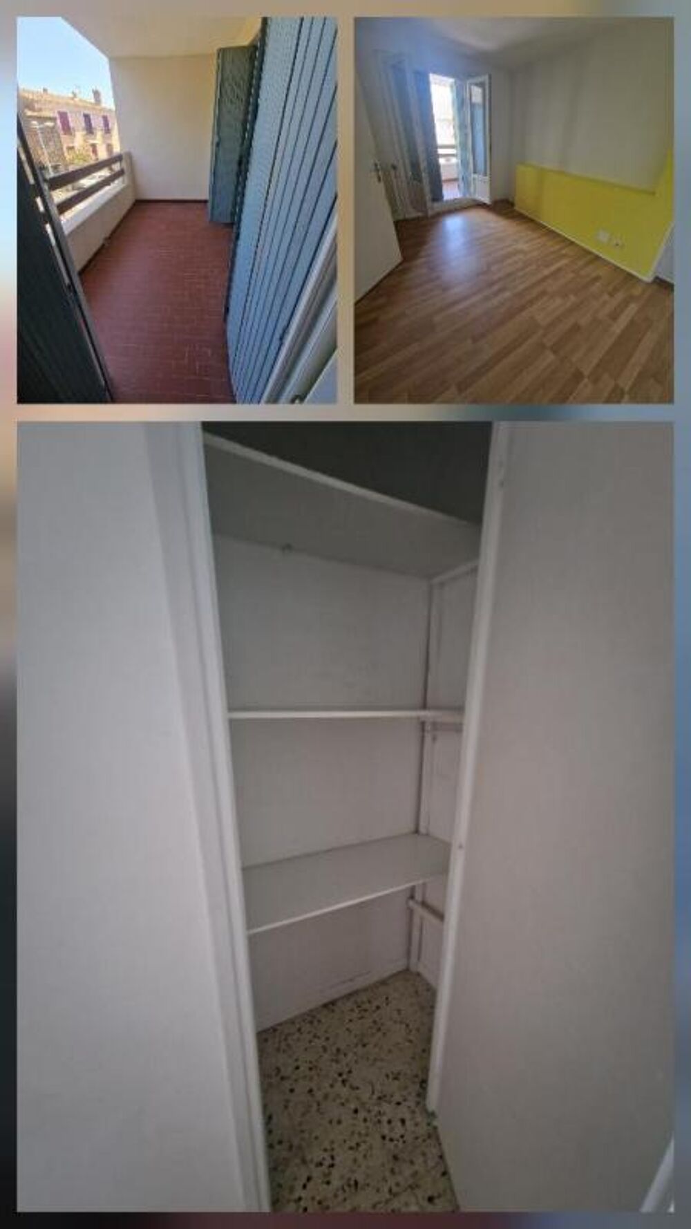 Location Appartement Appartement type 2 avec 2 petites terrasses, 1er étage dans résidence sans ascenseur Agde