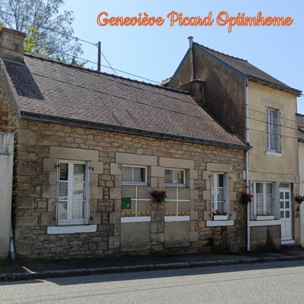 Maison centre-bourg de Guémené-sur-scorff avec jardin, 2 accès
