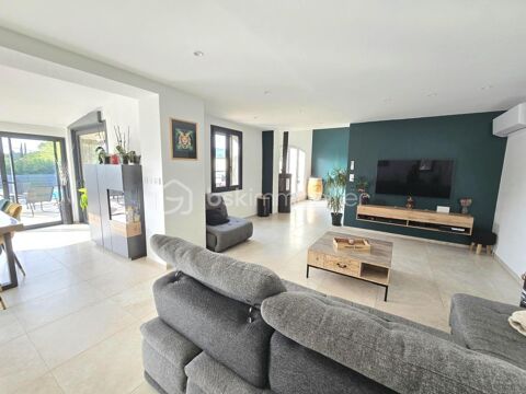   En exlusivit� � Lauris jolie maison r�nov�e, 3 chambres, bureau, piscine Propri�t�/ch�teau - 5 pi�ce(s) - 140 m�