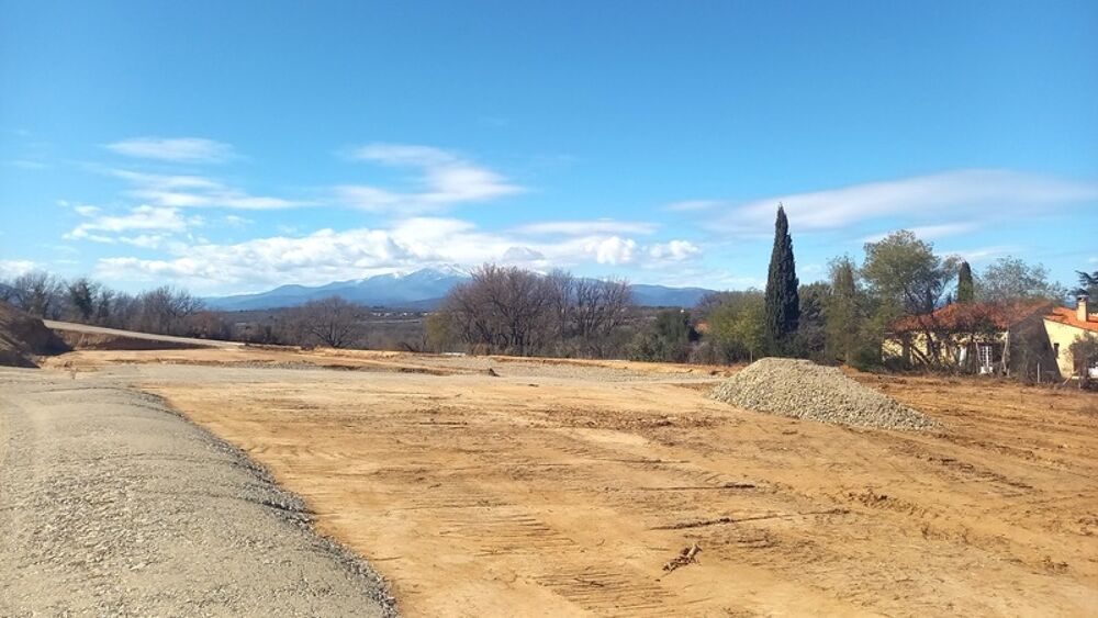 Vente Terrain Dpt Pyrénées Orientales (66), à vendre BANYULS DELS ASPRES terrain constructible 256 m² en 3 faces Banyuls dels aspres