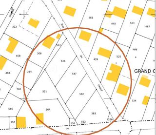  Terrain � vendre 964 m�