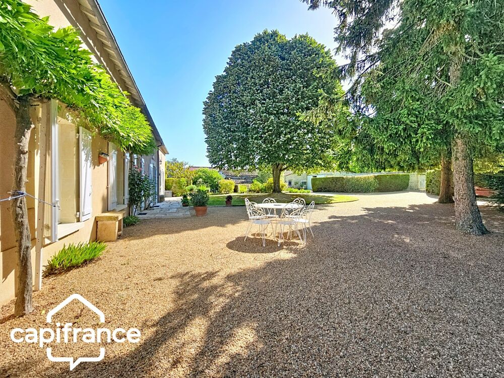 Vente Maison Saint-Martin-de-Sanzay (79) – Maison en pierre rénovée 203 m² – vie de plain-pied – studio indépendant – dépendances – terrain 4 Saint martin de sanzay