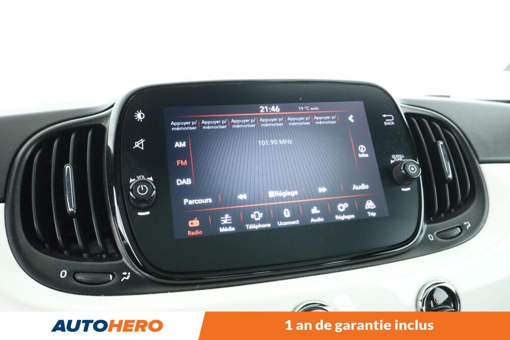 500 1.0 Hybrid BSG Dolcevita 70 ch 2021 occasion 92130 Issy-les-Moulineaux