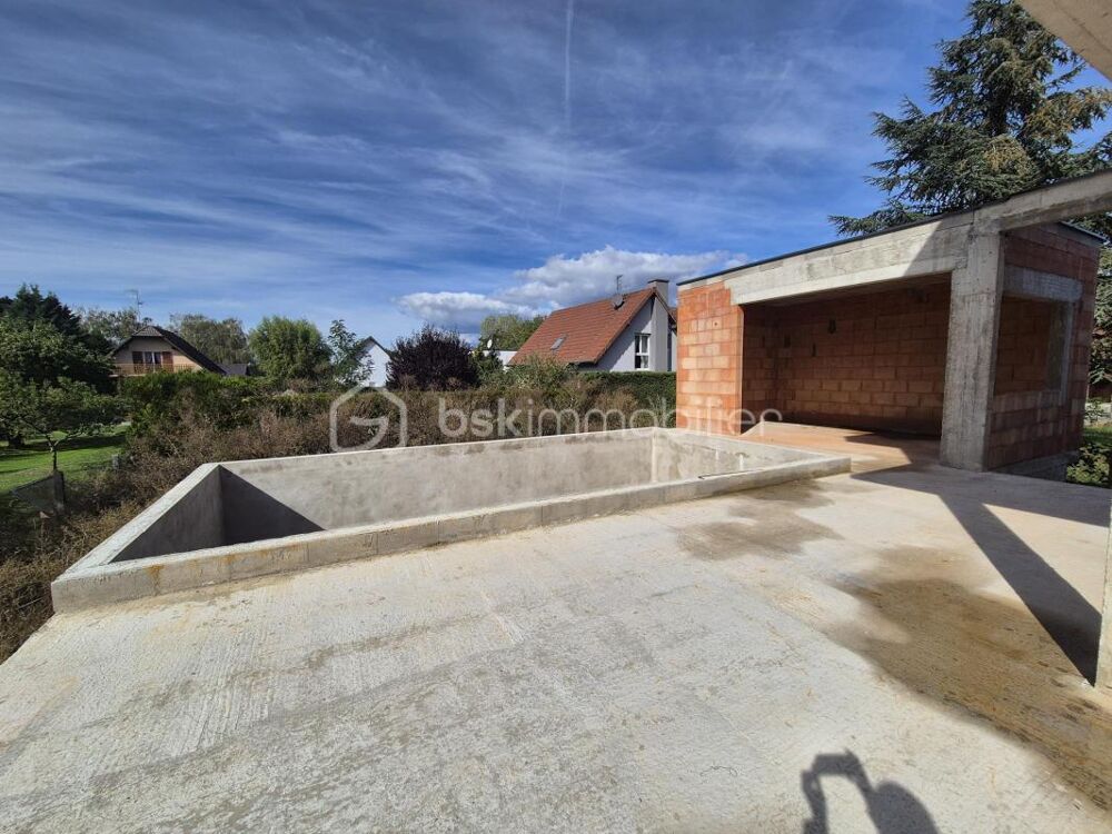 Vente Villa Maison neuve 180 hors d'eau / hors d'air sur terrain de 700 m2 avec piscine et pool house Heimsbrunn