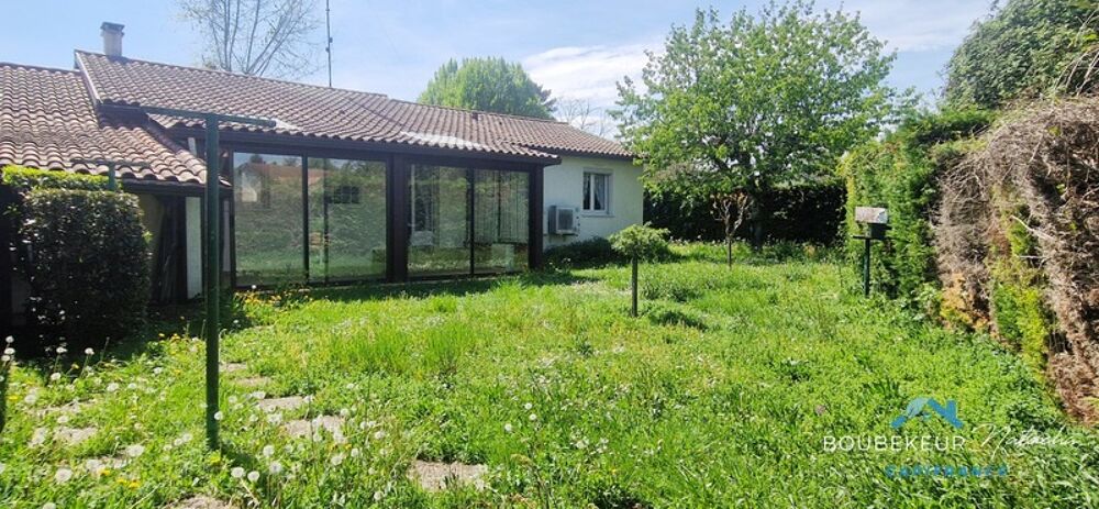 Vente Maison Maison individuelle, à BERGERAC (24) plain pied, 3 chambres, 109m²+ jardin + garage Bergerac
