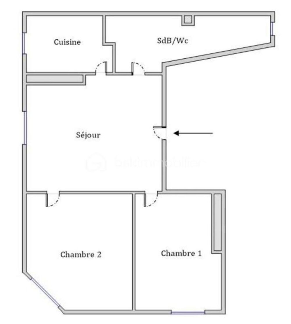 APPARTEMENT T3 Doutre proche CHU