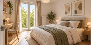 Vente Appartement SUPERBE 3 PIÈCES TRAVERSANT AU 3E ÉTAGE – MÉTRO 5 ET 11 À PROXIMITÉ IMMÉDIATE – BALCON – LOGGIA Pantin