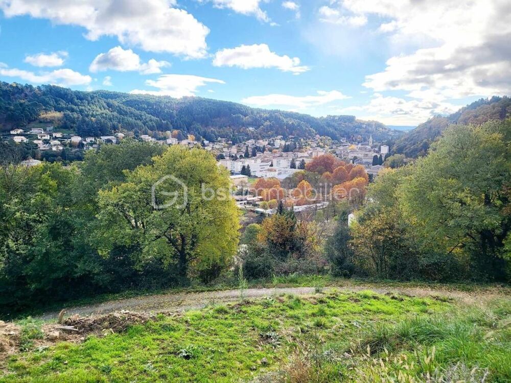 Vente Terrain TERRAIN CONSTRUCTIBLE – ENVIRON 1400 m² – VALS-LES-BAINS Vals les bains