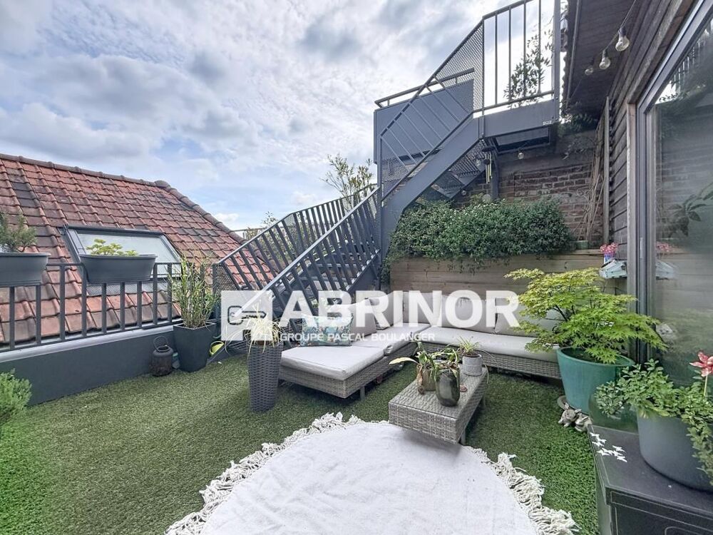 Vente Appartement Édouard VAILLANT - Appartement type 4 avec terrasse et 2 parking + Studio indépendant de 17.05 m² hab Roubaix