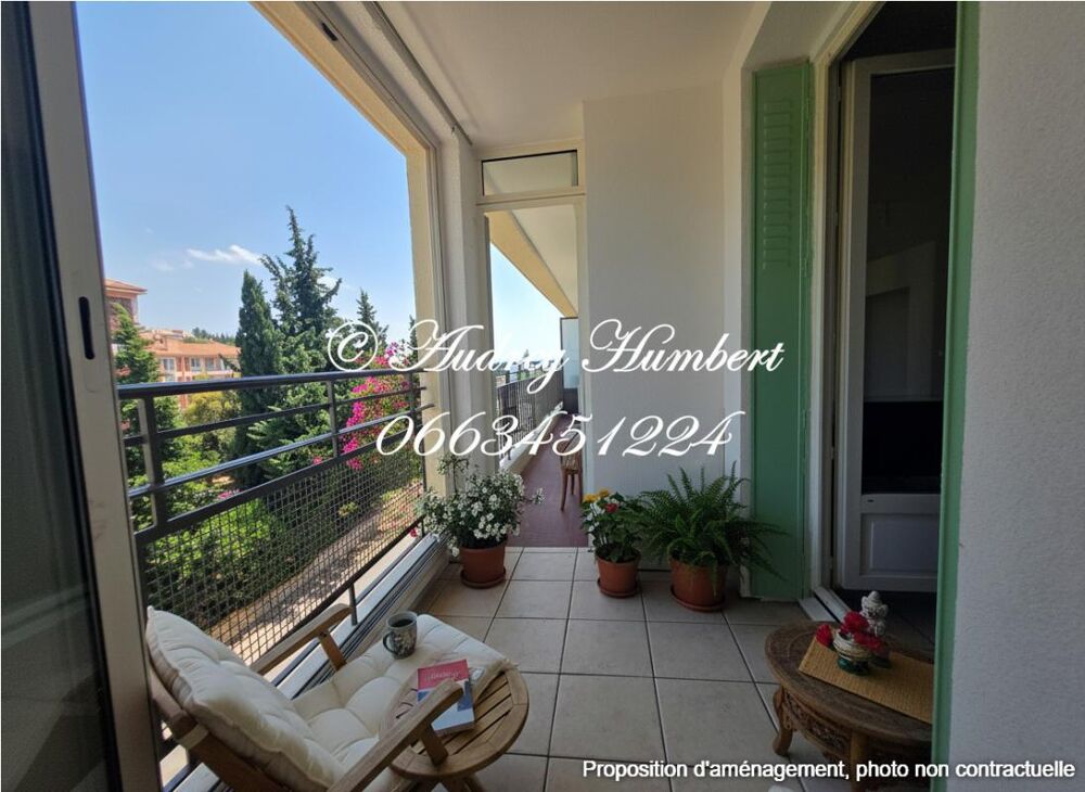 EXCLUSIVITE, MANOSQUE, BEL APPARTEMENT avec balcon, loggia et vue dégagée, 3/4 pièces de 67 m2 quartier et vue Mont d'Or