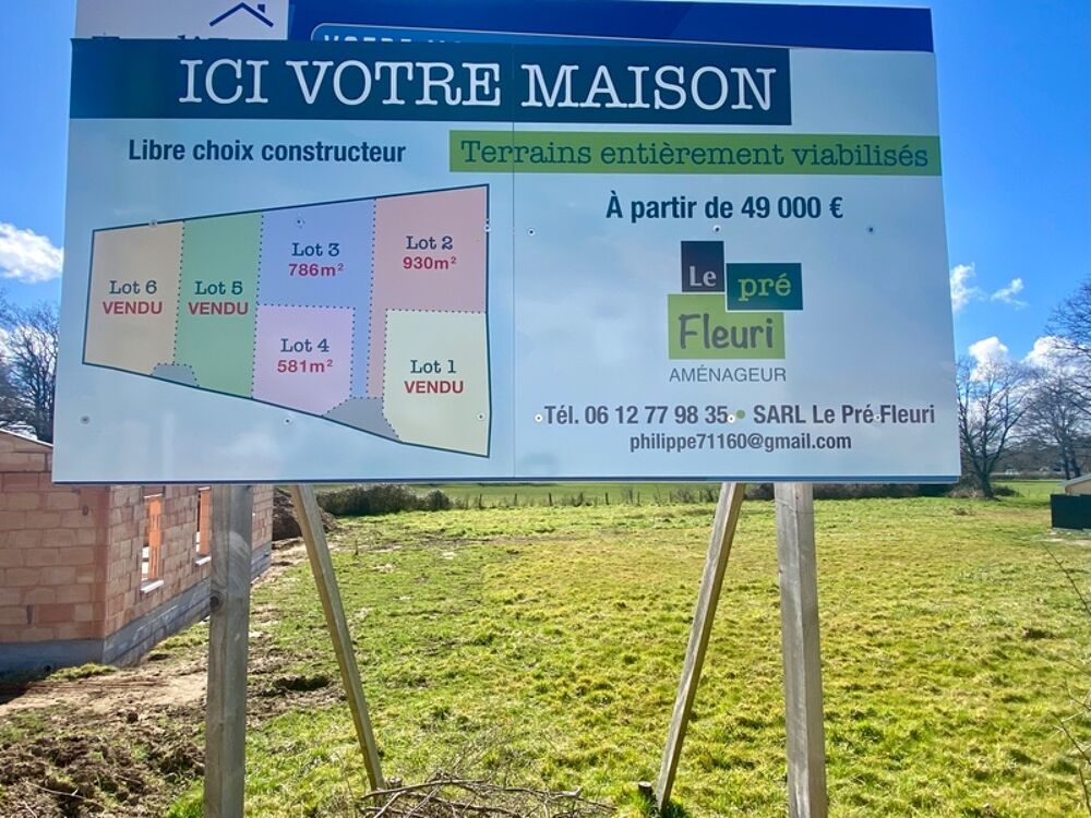 Vente Terrain Dpt Allier (03), à vendre YZEURE terrain 581 m2 viabilisé calme, 5 min centre à pied Yzeure
