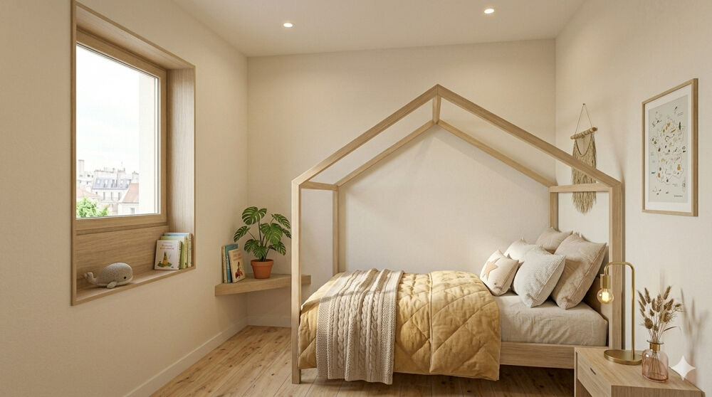 Vente Appartement - T4 avec BALCON orienté SUD-OUEST et PARKING, proche MÉTRO - Saint ouen sur seine