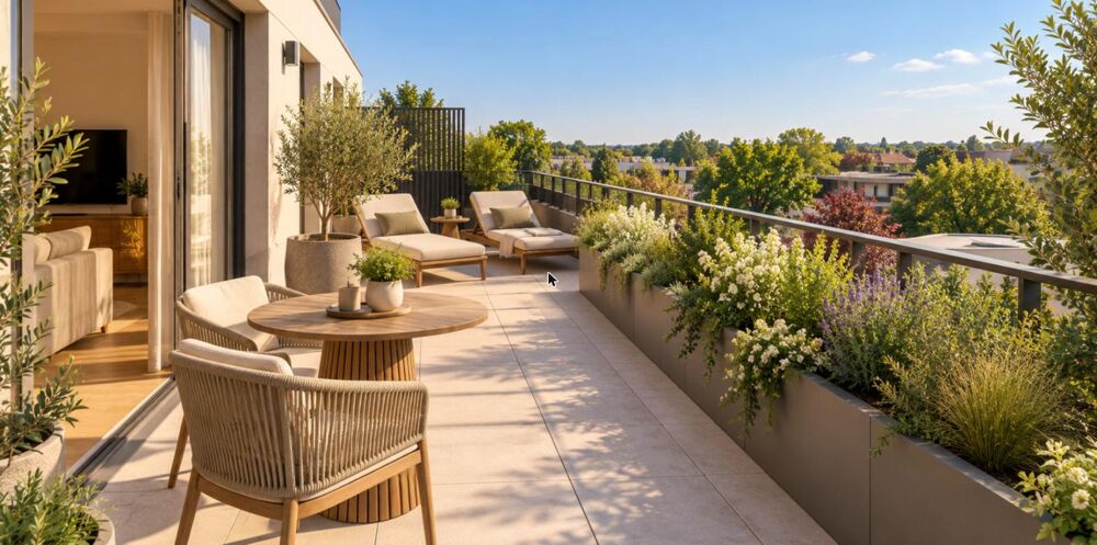 Vente Appartement SUPERBE 2 PIÈCES AU 3E ÉTAGE – RER A À 6 MIN À PIED – TERRASSE D'ENVIRON 15 M² Le perreux sur marne