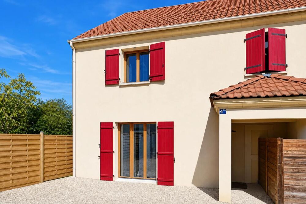 Charmante maison traversante avec jardin