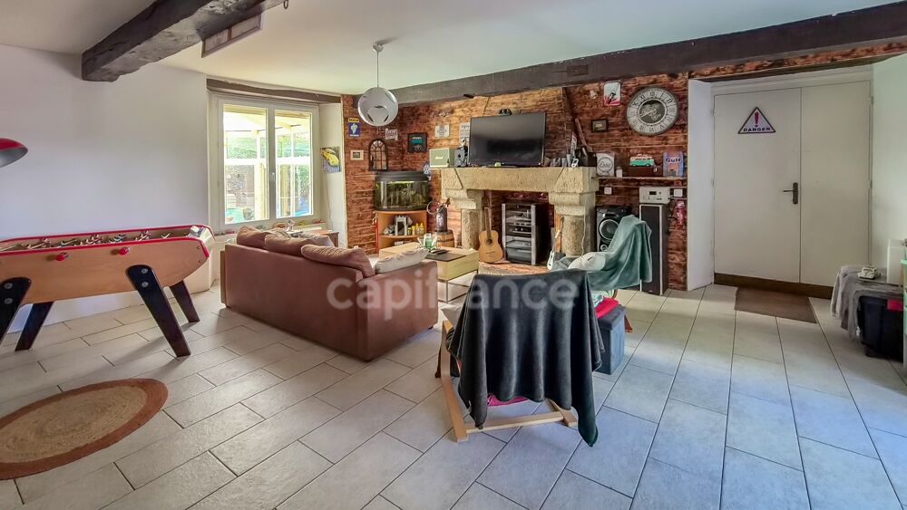 A vendre 8 pièces FONTAINE LA RIVIERE (91) Maison sur sous-sol avec cave voûtée et piscine