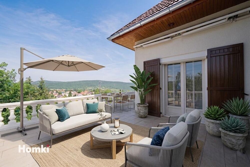 Maison d'architecte de 186 m² Vue Panoramique d'Exception  SAMOGNAT 01580