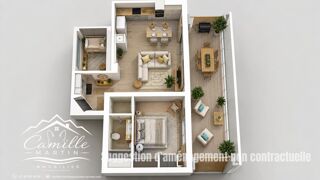  Appartement à vendre 2 pièces 55 m²