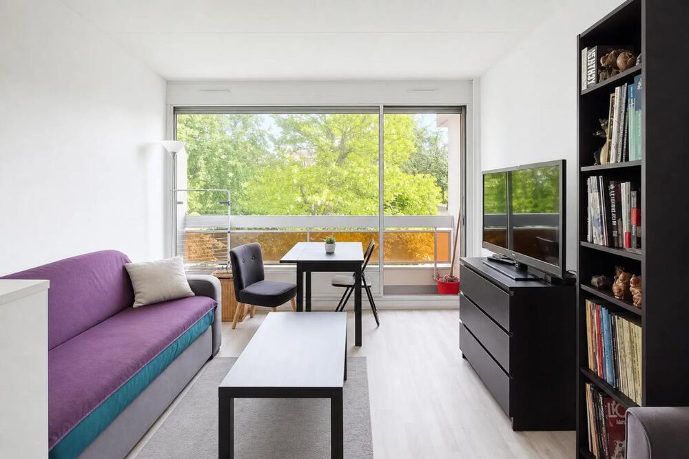 Studio loué de 22 m² avec balcon à Rosny-sous-Bois
