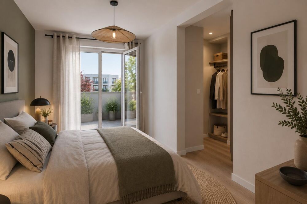 Vente Appartement T2 VILLEURBANNE 46m²  - TERRASSE -  SÉJOUR OUVERT Villeurbanne