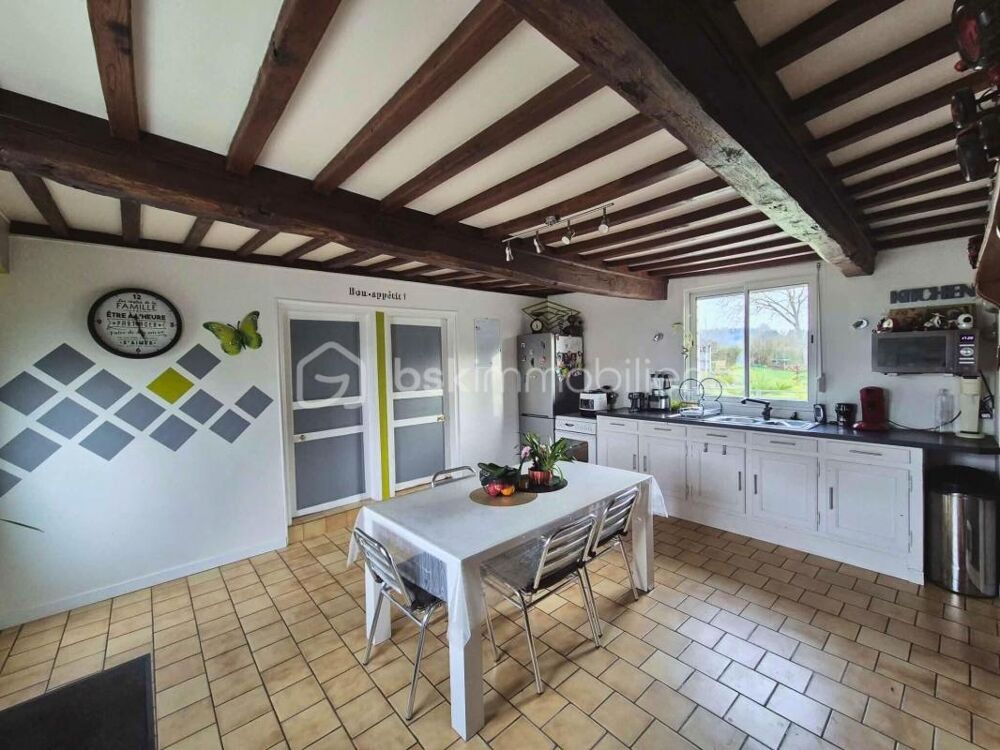 Vente Maison Longère rénovée clé en main – 170 m² – 4 100 m² de terrain – Citerne – Idéale grande famille / gîte / maison d'hôtes – 235 000 € Citerne