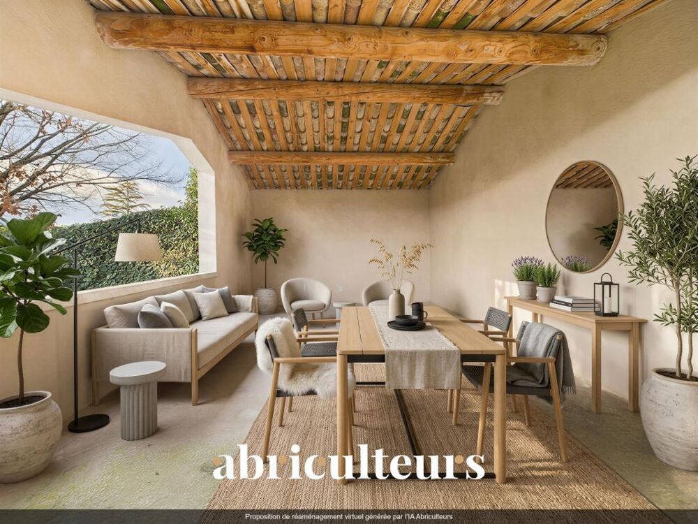 Villa d'architecte contemporaine (2009) dans une zone naturelle protégée à Puyvert(84160)