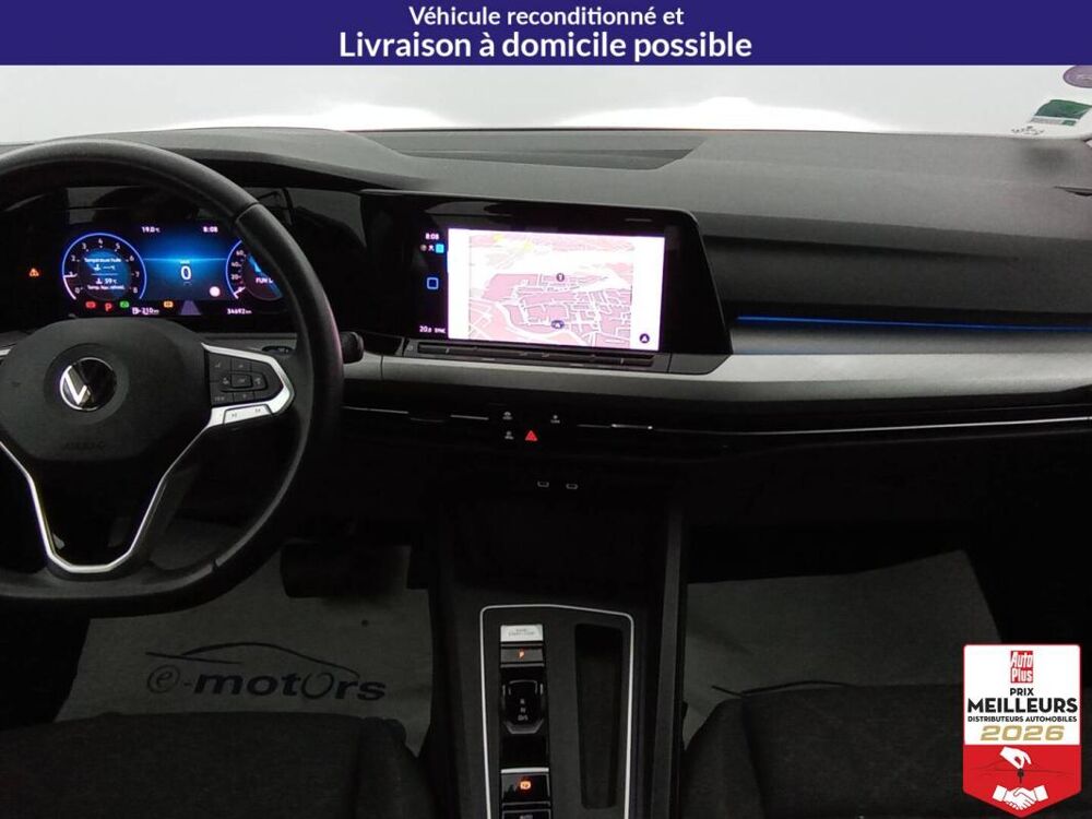 Golf 1.0 eTSI OPF 110 DSG7 Life +GPS +Cam&eacute;ra 2022 occasion 10150 Lavau