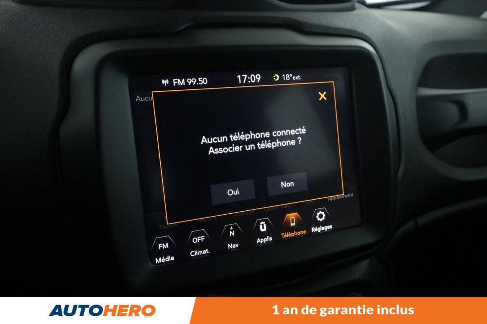 Renegade 1.3 GSE T4 Longitude BVR6 150 ch 2020 occasion 92130 Issy-les-Moulineaux