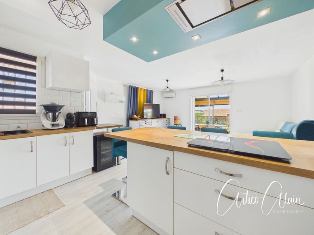 Vente Maison Maison de plain-pied avec piscine et vue sur la Montagne Noire Villefranche de lauragais