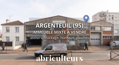 ? ARGENTEUIL (95) – ENSEMBLE IMMOBILIER MIXTE DE 1 735 M&sup2; UTILES 2600000 95100 Argenteuil