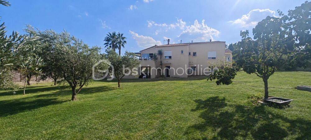 Vente Propriété/Château RARE !!! à 15 min de la plage, entre Montpellier et Sète – Propriété de caractère de 233 m² au cœur de 3285 m² constructibles– Montbazin
