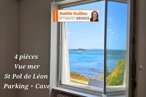   Appartement 3 pi�ces -60m�- Vue mer - St Pol de L�on - Place de parking + cave Appartement - 3 pi�ce(s) - 60 m�