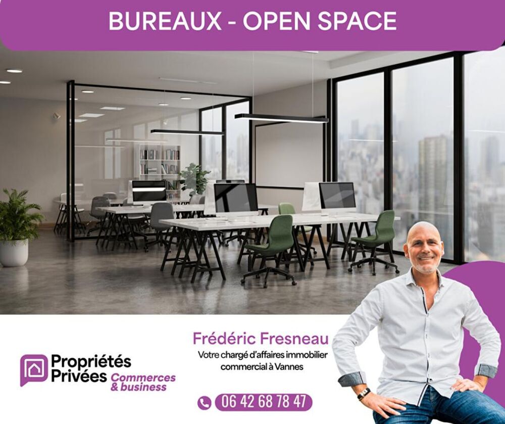   À louer - Bureaux de 90 m² à Auray, dans un secteur d'activités dynamique Auray