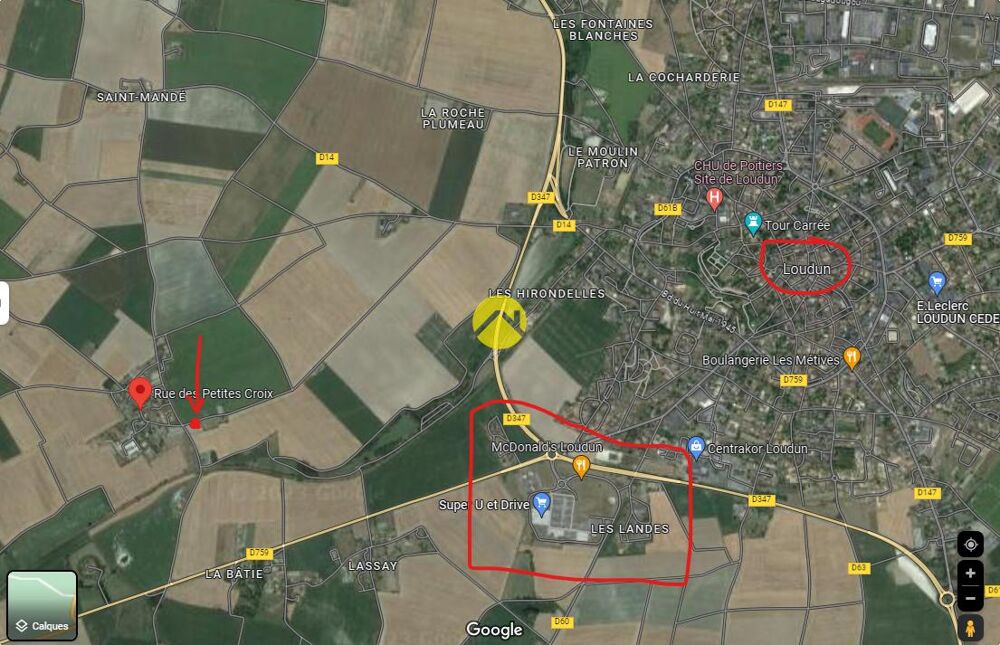 Vente Terrain TERRAIN A BATIR-MOUTERRE SILLY Loudun