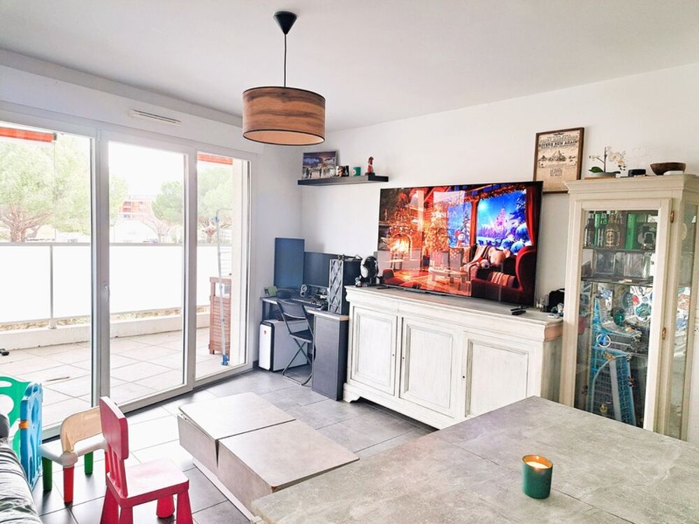 MARSEILLE Château Gombert - En Résidence sécurisée ,Appartement de type 3 + vaste terrasse et parking privé