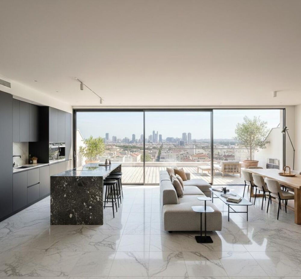 Vente Appartement *DERNIER ETAGE vue panoramique sur Bordeaux avec terrasse de 120 m2 + Parking sous sol !!!* Bordeaux