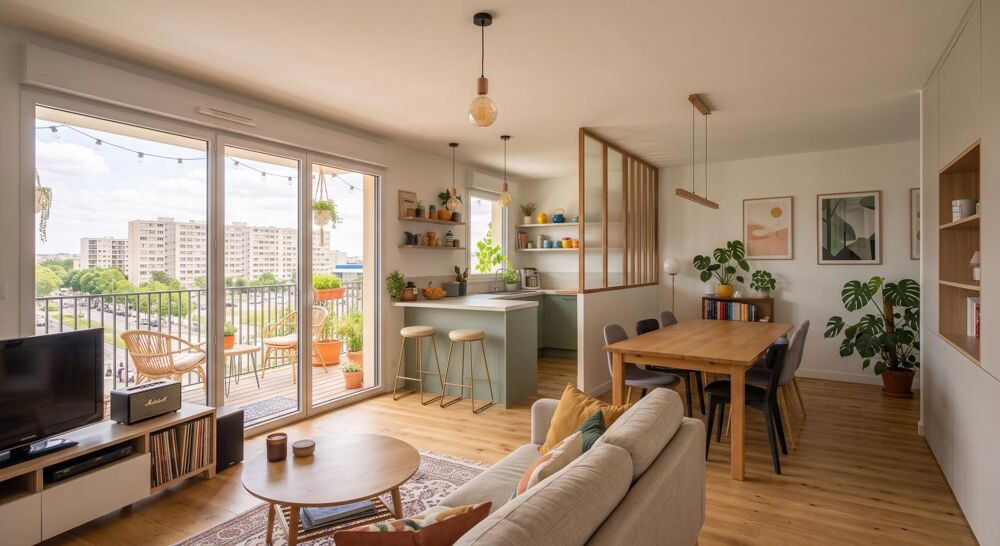 Vente Appartement ***Magnifique appartement 2 chambres avec TERRASSE de 23 m2 + PARKING SOUS SOL !!*** Bordeaux