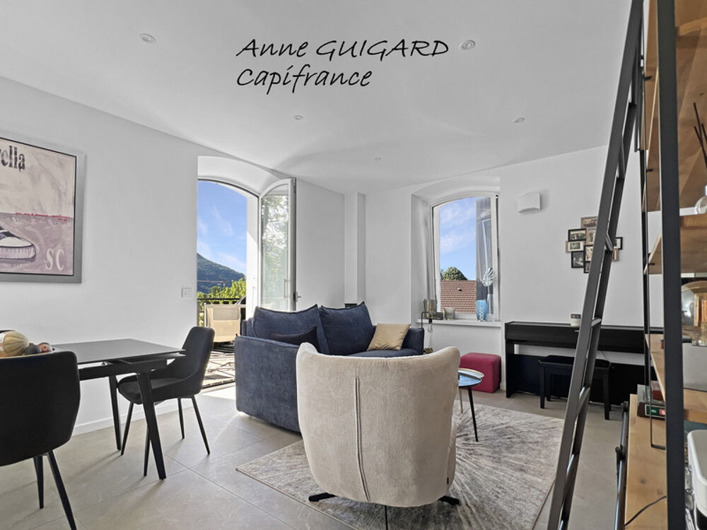 ANNECY LE VIEUX (74) - Secteur BOTANIC, beau T3 PIECES de 60m², petite copropriété avec cave et parking privatif