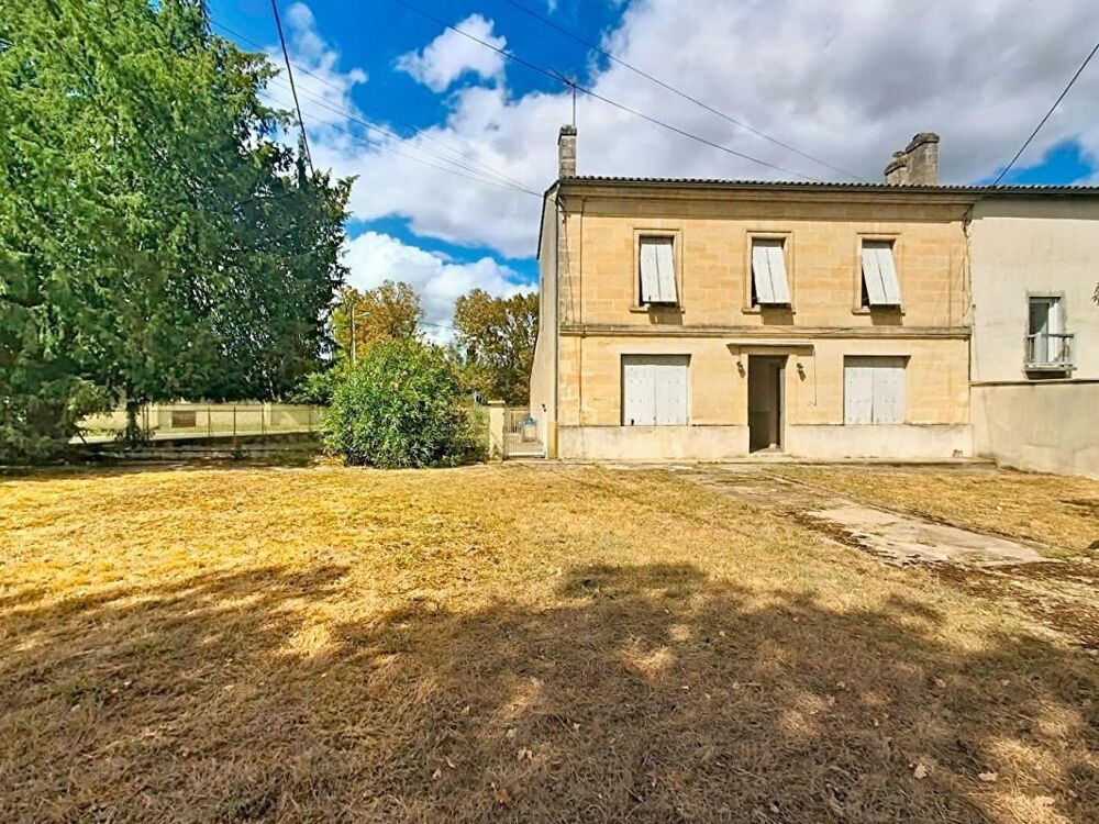 Vente Maison Maison en pierre, 4 chambres, garage attenant et grand terrain à 5 min de Saint-André-de-Cubzac Val de virvee