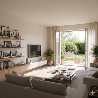 Vente Appartement 3 pièces avec extérieur et parking Saint leu la foret