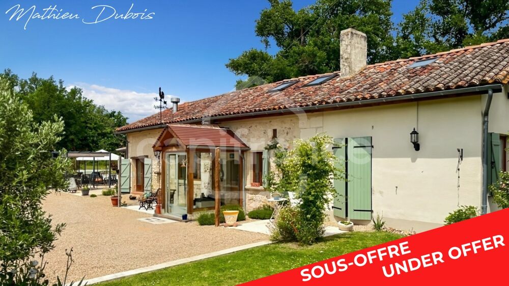 Grange en pierre rénovée avec piscine, 4 chambres, au coeur de la nature en Dordogne