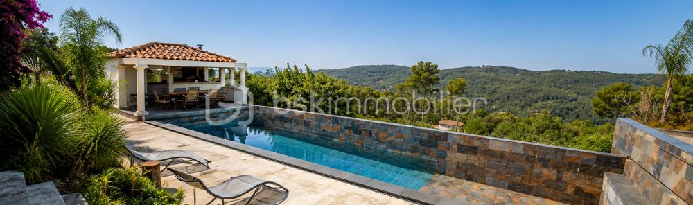A DRAGUIGNAN (VAR) - PROPRIÉTÉ D'EXCEPTION AVEC VUE PANORAMIQUE, PISCINE, GARAGE ET DEUX APPARTEMENTS INDÉPENDANTS